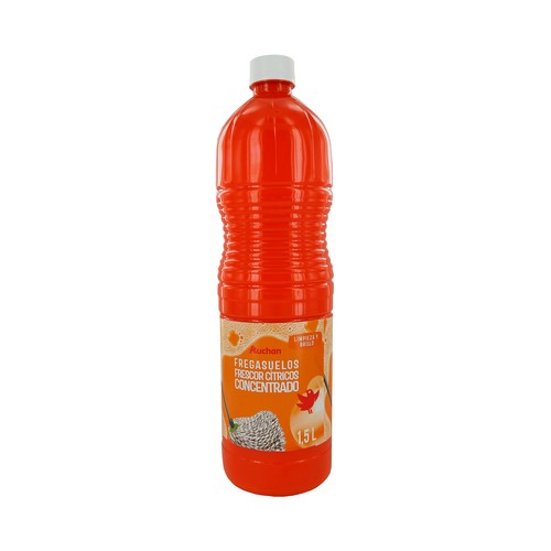 PRODUCTO ALCAMPO Fregasuelos concentrado aroma cítrico  1,5 l.