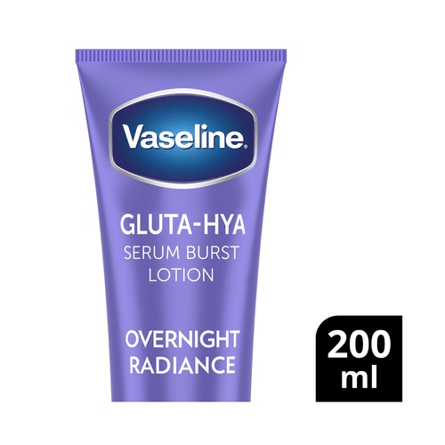 VASELINE Gluta-hya Sérum corporal revitalizante de noche 200 ml.