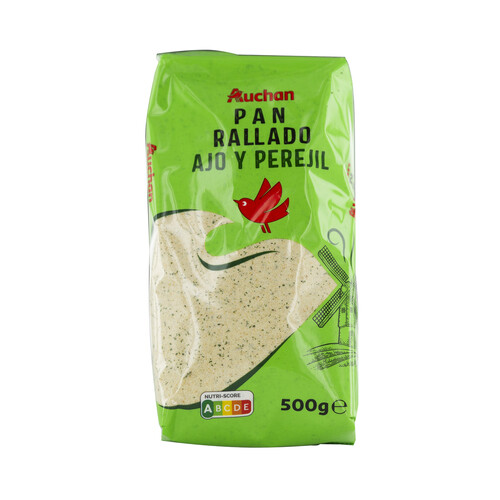 Pan rallado con ajo y perejil PRODUCTO ALCAMPO 500 g.