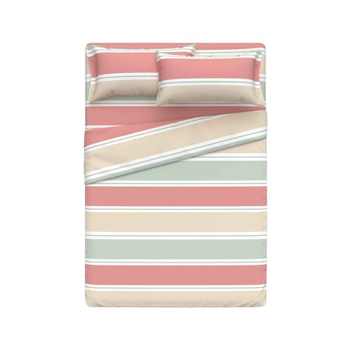 Juego de sábanas para cama de 160cm, 100% algodón,  ACTUEL.