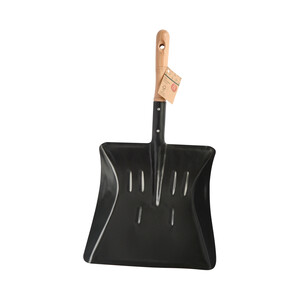 Imagen de ACTUEL Recogedor de mano con pala de metal y mango de madera FSC.