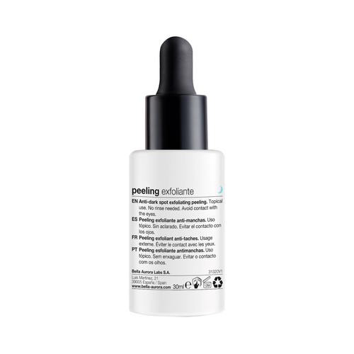 BELLA AURORA Peeling exfoliante con acción anti-manchas 30 ml.