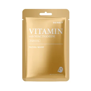 NAEXY Mascarilla facial iluminadora con vitaminas y Niacinamida.