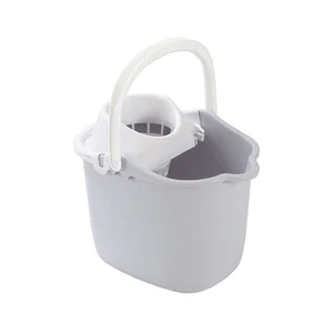 NEW DIMENSION Cubo de fregar con escurridor, capacidad 15 litros