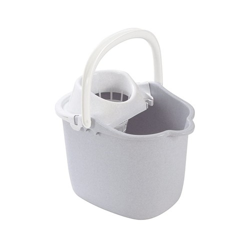 NEW DIMENSION Cubo de fregar con escurridor, capacidad 15 litros