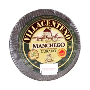 Queso de oveja Manchego con Denominación de Origen Protegida (DOP), mini.