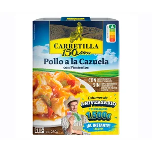 CARRETILLA Pollo a la cazuela 250 g.