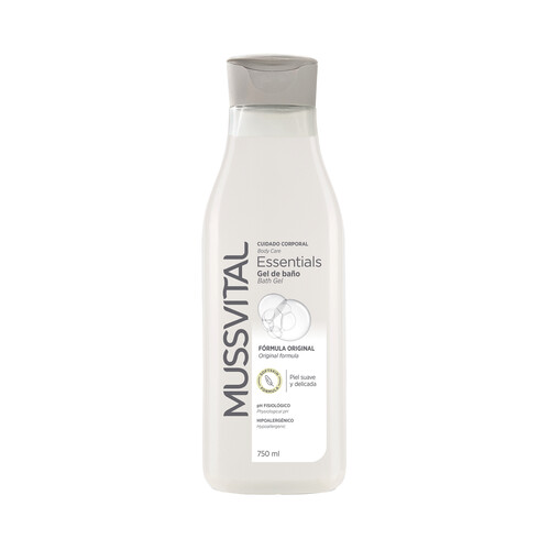 MUSSVITAL Essentials Gel de baño fórmula original 750 ml.
