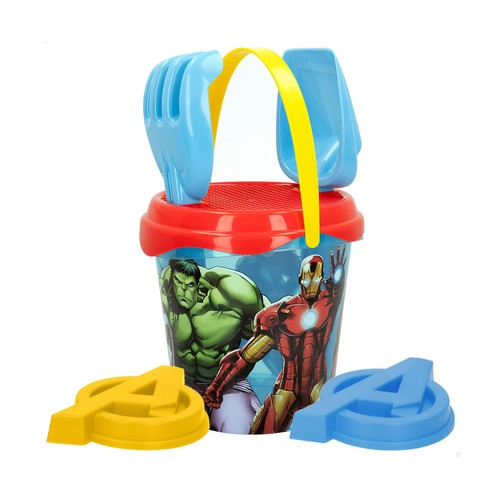 Set cubo de playa D18cm AVENGERS