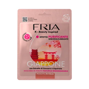 FRIA Máscarilla facial purificante con efecto seboequilibrante e ingredientes de origen natural FRIA Japón.
