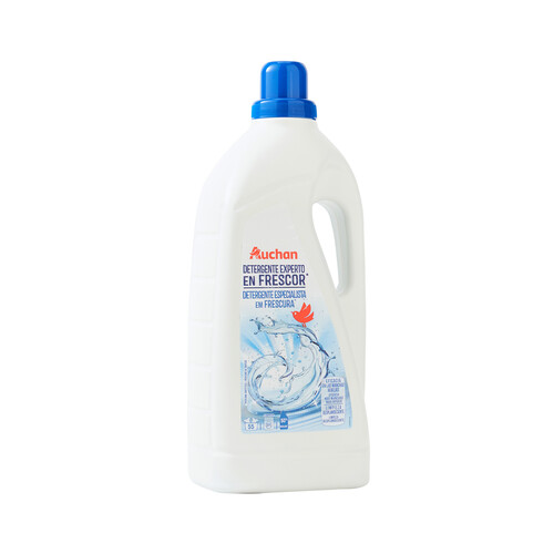 PRODUCTO ALCAMPO Detergente líquido fresco y limpio 55 lav. 3 l.