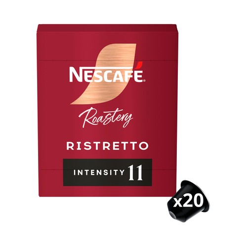 NESCAFE Café en cápsulas ristretto 20uds.