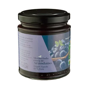 PRODUCTO ALCAMPO Mermelada extra de arándanos CLB 275 g.