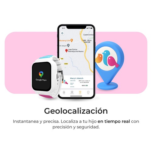 Smartwatch SAVEFAMILY Iconic Plus 2, Modelo Gamer".