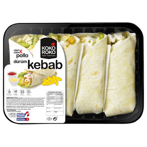 Imagen de PLAYA ODIEL Dürüm kebab de pollo KOKOROKO 3 uds.