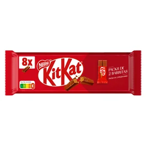 KIT KAT Barrita de chocolate con leche 8 uds 166g