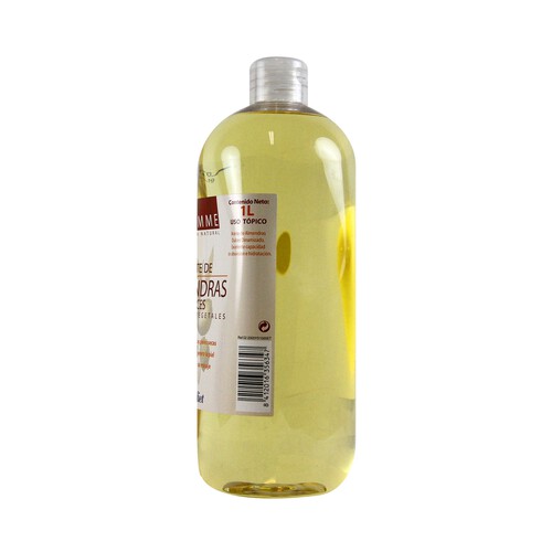 BIFEMME Aceite corporal de almendras dulces especial para piel seca BIFEMME 1 litro