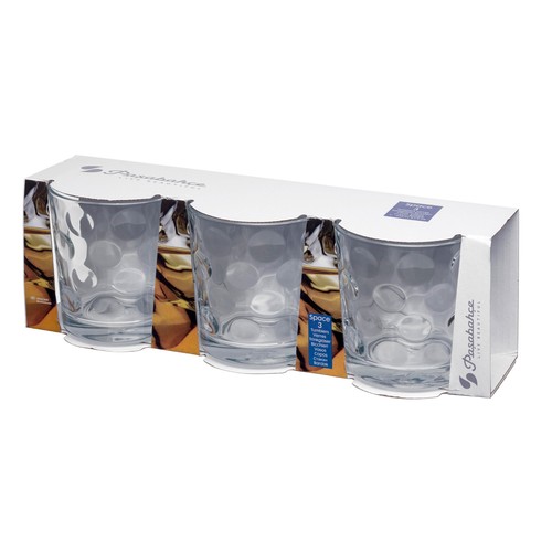 Pack de 3 vasos 26cl, PASABAHCE