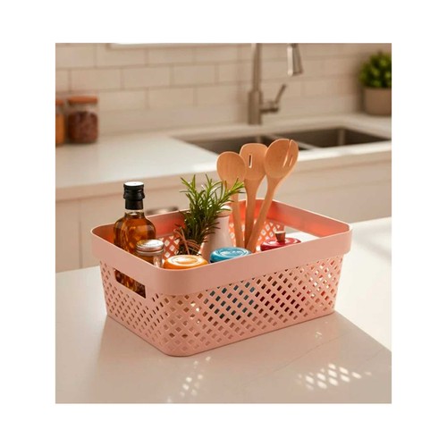Cesta de ordenación 11l color rosa Pure Large, KETER