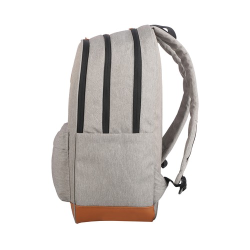 Mochila Eco Concept 3 compartimentos color gris. YOUNG'S ATTITUDE