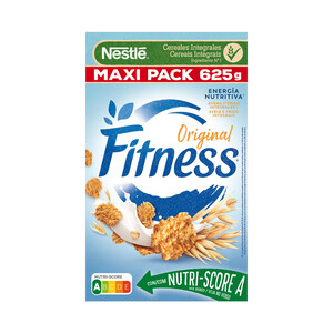 NESTLÉ Copos de trigo y avena integral tostados NESTLÉ FITNESS 625 g.