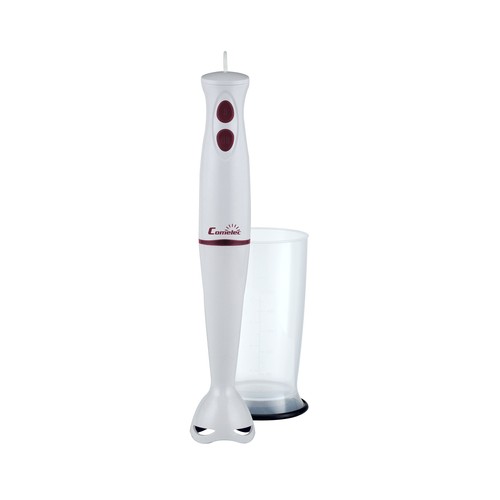 Batidora de mano COMELEC BV 1116, 300W, 2 velocidades, incluye vaso.