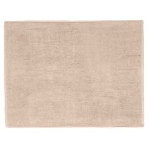 Imagen de Alfombra rizo de baño 700g/m², Color crema 50x70cm ACTUEL.