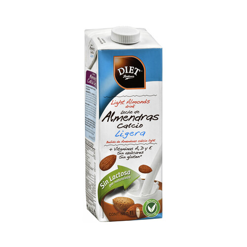 Bebida de almendra con calcio, ligera DIET RADISSON 1 l.