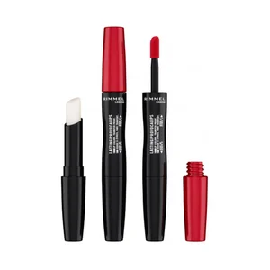 RIMMEL Lasting provocalips tono 740 Caught red lipped Barra de labios líquida de larga duración y alta pigmentación.