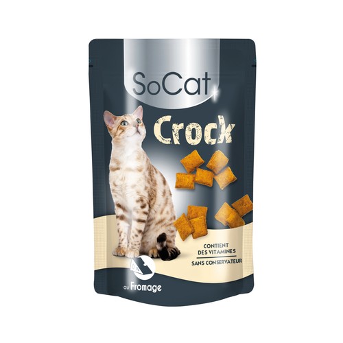 SOCAT Crock Snack sabor queso 60 g.