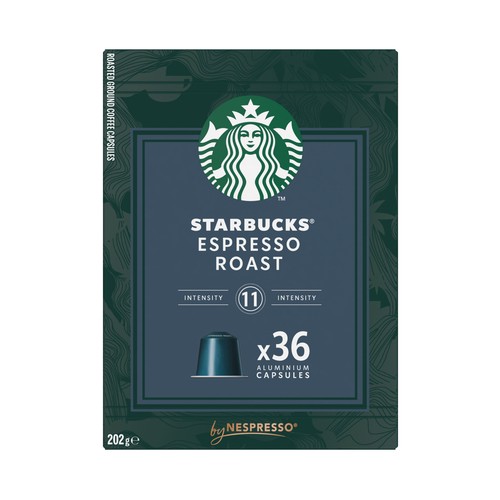 STARBUCKS Café en cápsulas espresso I11, 36 uds. 