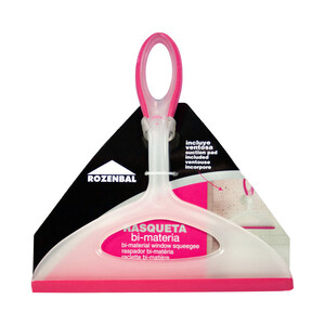 Imagen de ROZENBAL Rasqueta bi-materia, especial baño, con ventosa.