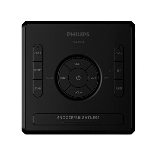 Radio reloj despertador PHILIPS TAR4500, número de altavoces: 1, 1,4W, bluetooth