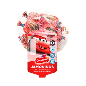 CAMPOFRÍO Jamoninos (mini snacks de jamón cocido) 5 x 25 g. 125 g