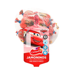 CAMPOFRÍO Jamoninos (mini snacks de jamón cocido) 5 x 25 g.