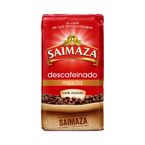 SAIMAZA Café molido descafeinado mezcla 250 g.