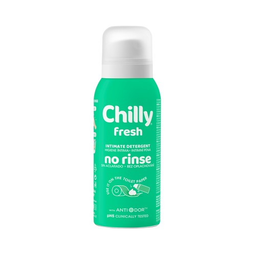CHILLY Fresh Limpiador (textura espuma) sin aclarado para la zona íntima 100 ml.