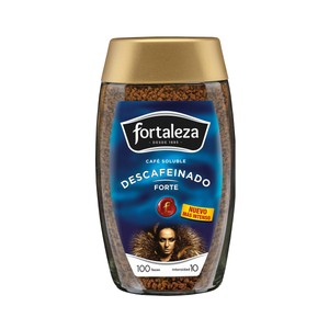 Imagen de FORTALEZA Café soluble descafeinado frasco de 200 g.
