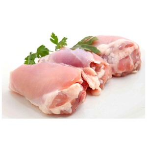 Contramuslos de pollo blanco sin piel Bandeja