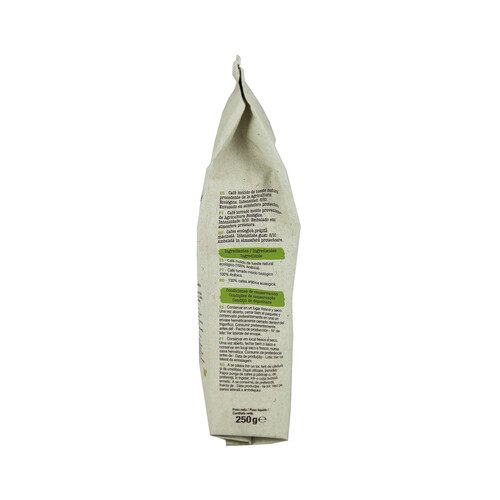 ALCAMPO ECOLÓGICO Café molido 100 % Arábica ALCAMPO ECOLÓGICO 250 g.