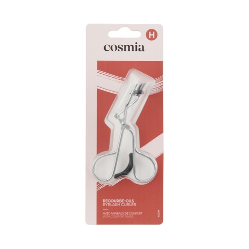 COSMIA Rizador de pestaña con recambio y aros cómodos.
