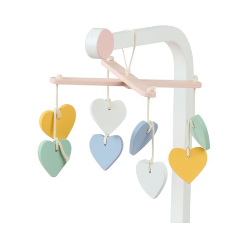Cambiador de madera con accesorios para muñecos 68.8 X 39.5 X 81.2 cm ONE, TWO FUN