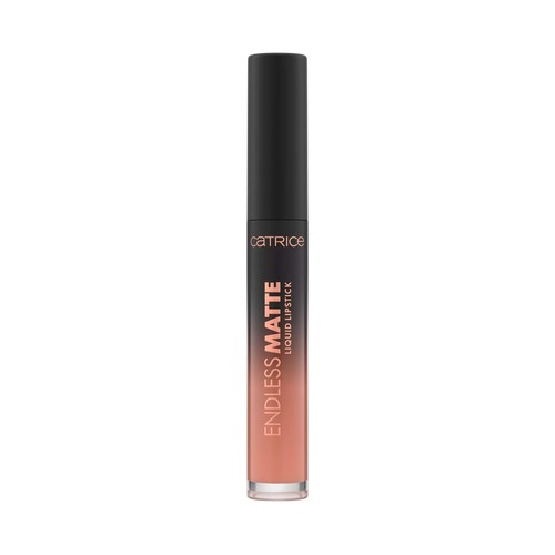 CATRICE Endless matte tono 010 Get undressed, beige rosado claro Barra de labios líquida mate.