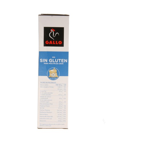 GALLO Harina sin gluten 500 g.