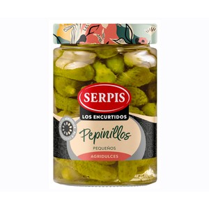 Pepinillos agridulces 180 g.