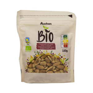 Imagen de ALCAMPO ECOLÓGICO Cacahuetes repelados fritos y salados 150 g.