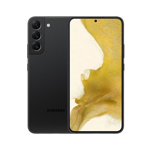 SAMSUNG Galaxy S22 negro, 128GB + 8GB Ram, pantalla 15,4cm (6,1").
