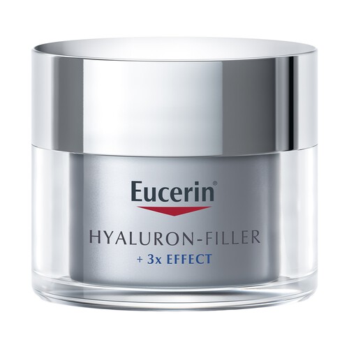 Crema de noche con acción antiedad EUCERIN Hyaluron filler 50 ml.