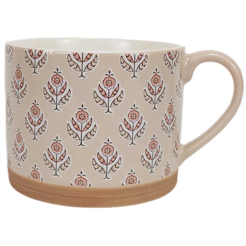 Taza mug 45cl NB China, color mocha. ACTUEL