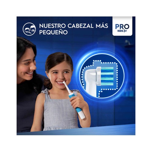 ORAL-B Pro kids3+ Recambio infantil ( a partir de 3 años) para cepillo de dientes eléctrico 3 uds. (Varios modelos)